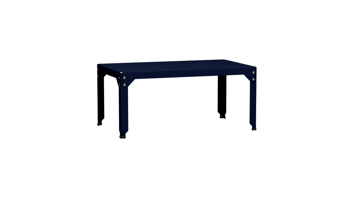 Table basse rectangulaire 100x60cm Design modulable en acier galvanisé Hegoa - MATIERE GRISE - La Maison MilanaiseTABLEBASSEHEGOA14Nuit 11445cm