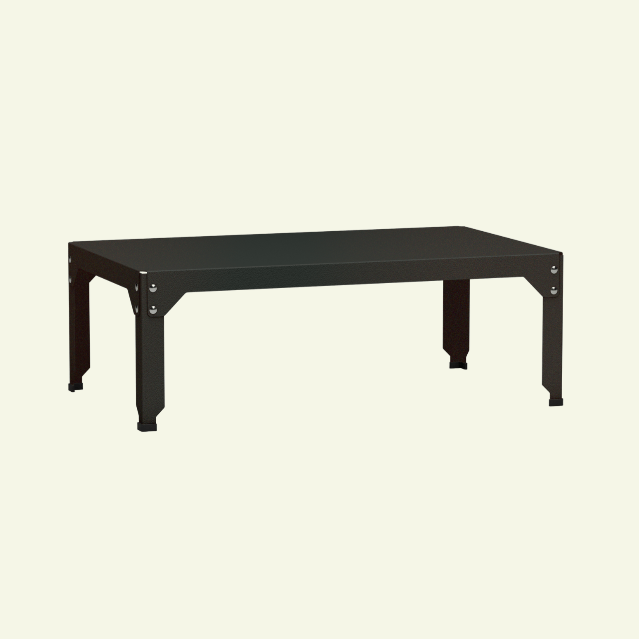 Table basse rectangulaire 100x60cm Design modulable en acier galvanisé Hegoa - MATIERE GRISE - La Maison MilanaiseTABLEBASSEHEGOA63Winners 22335cm