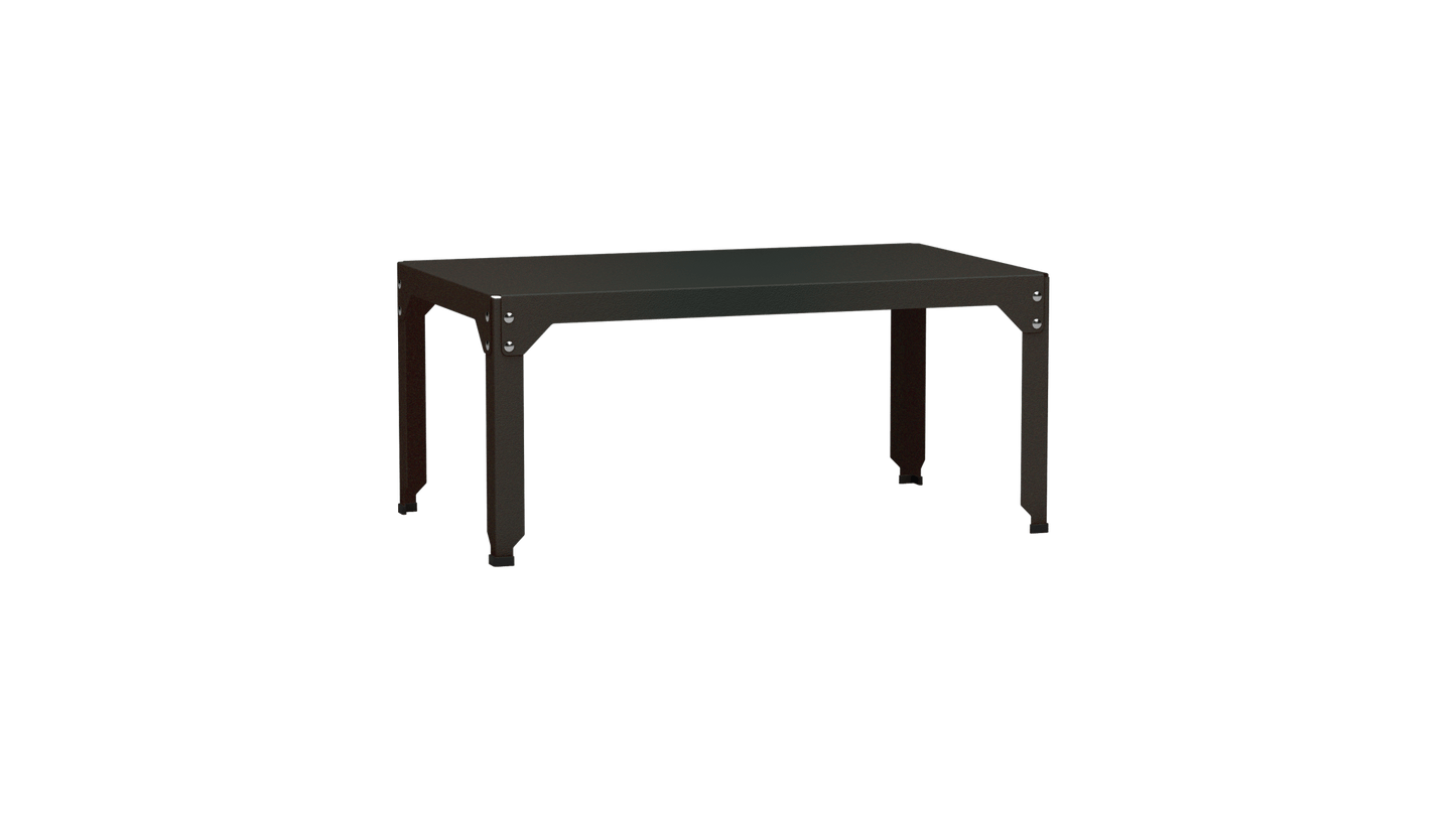 Table basse rectangulaire 100x60cm Design modulable en acier galvanisé Hegoa - MATIERE GRISE - La Maison MilanaiseTABLEBASSEHEGOA64Winners 22345cm