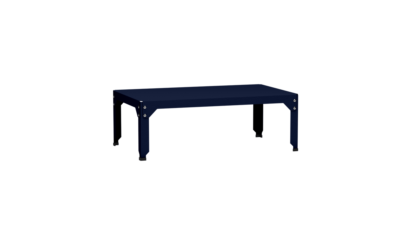 Table basse rectangulaire 100x60cm Design modulable en acier galvanisé Hegoa - MATIERE GRISE - La Maison MilanaiseTABLEBASSEHEGOA13Nuit 11435cm