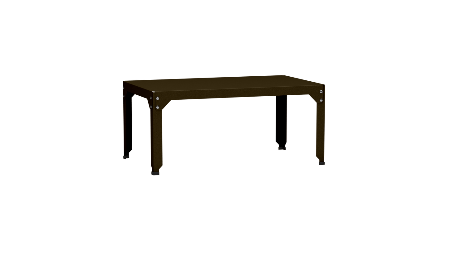 Table basse rectangulaire 100x60cm Design modulable en acier galvanisé Hegoa - MATIERE GRISE - La Maison MilanaiseTABLEBASSEHEGOA73Bronze 18145cm
