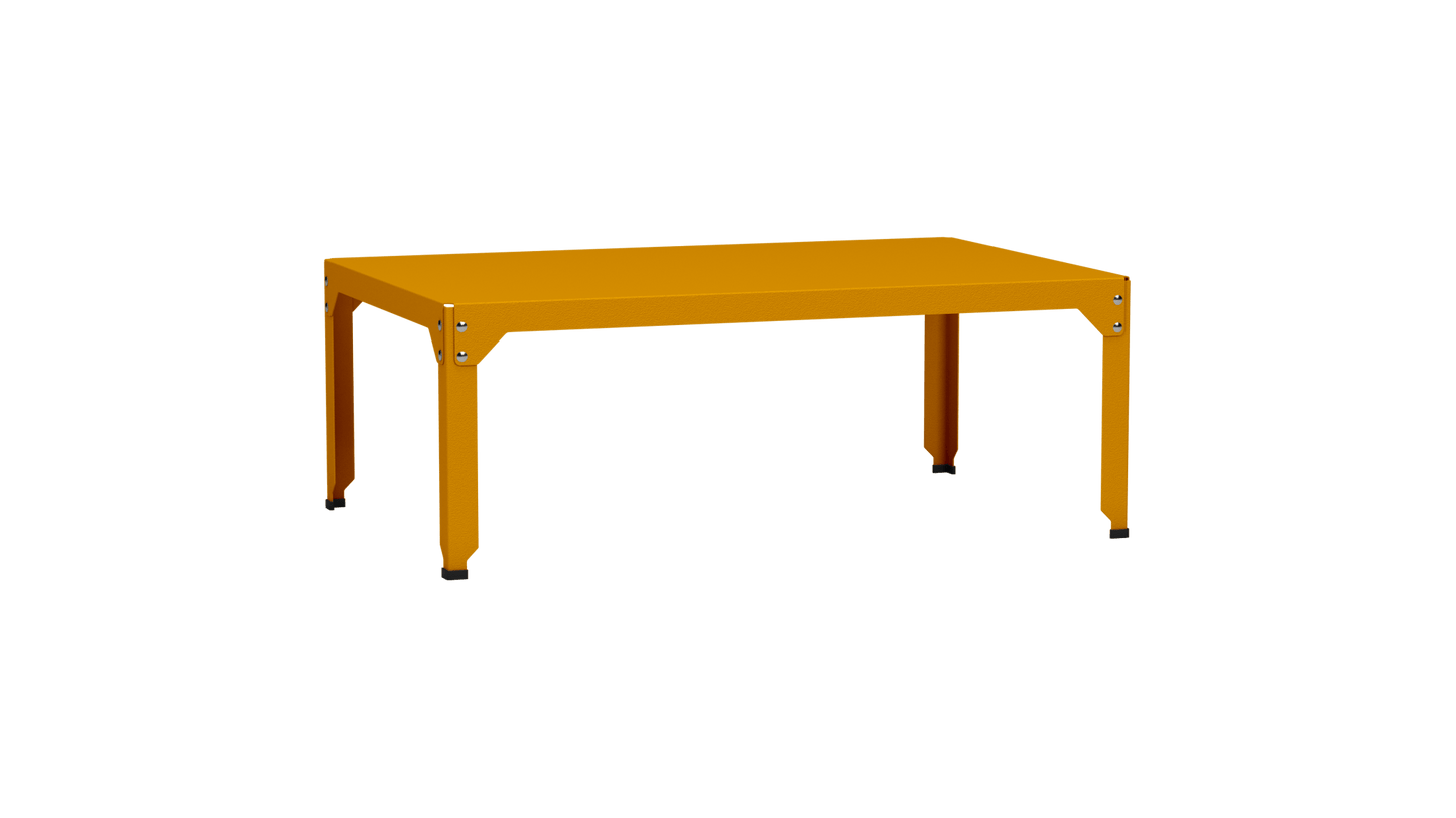 Table basse rectangulaire 121x79 cmDesign modulable en acier galvanisé Hegoa - MATIERE GRISE - La Maison MilanaiseTABLEBASSEHEGOA121II1Safran 13145cm
