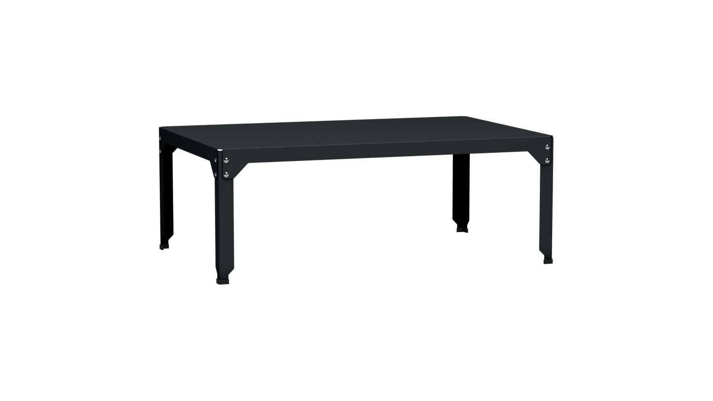 Table basse rectangulaire 121x79 cmDesign modulable en acier galvanisé Hegoa - MATIERE GRISE - La Maison MilanaiseTABLEBASSEHEGOA121PAnthracite 22245cm