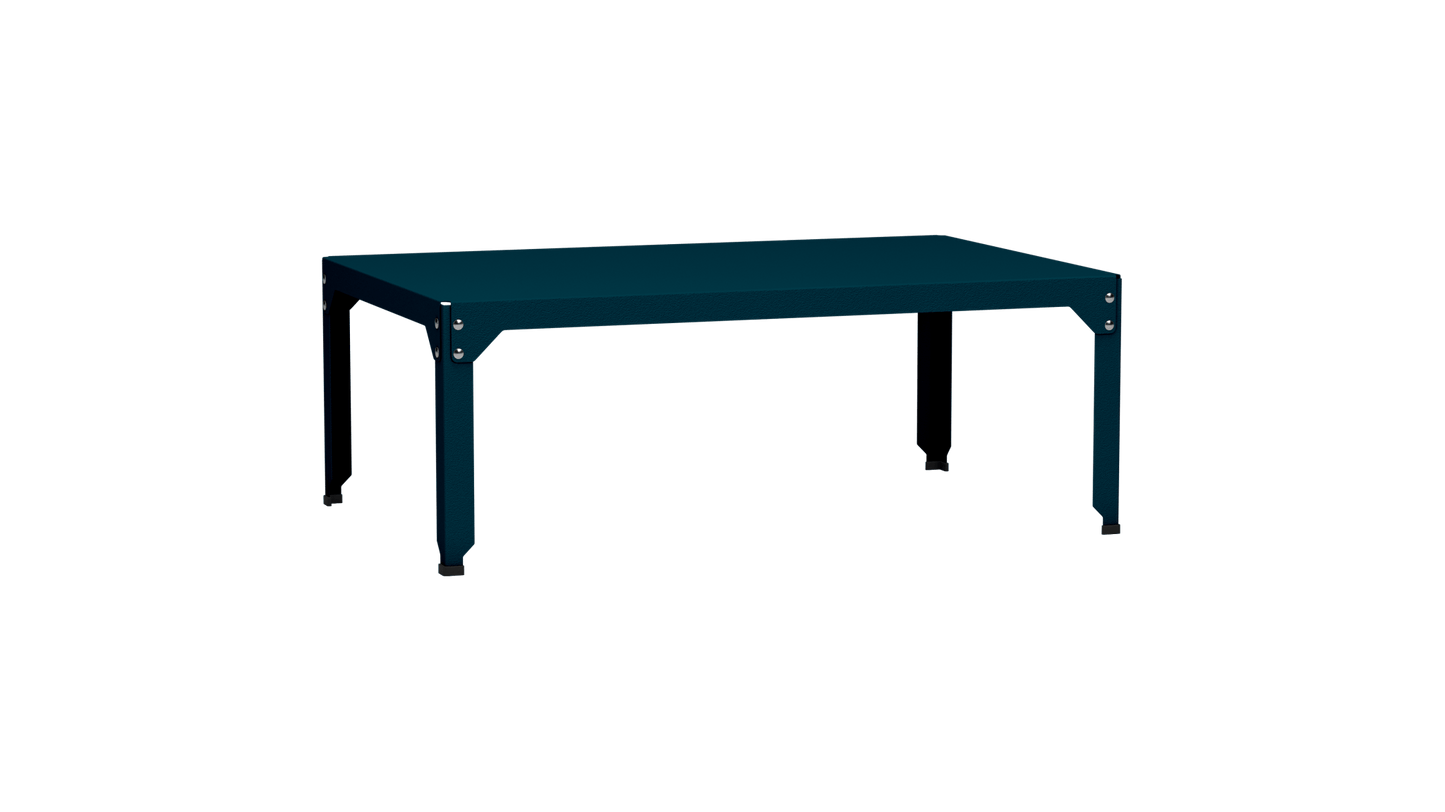 Table basse rectangulaire 121x79 cmDesign modulable en acier galvanisé Hegoa - MATIERE GRISE - La Maison MilanaiseTABLEBASSEHEGOA121HHCanard 11545cm