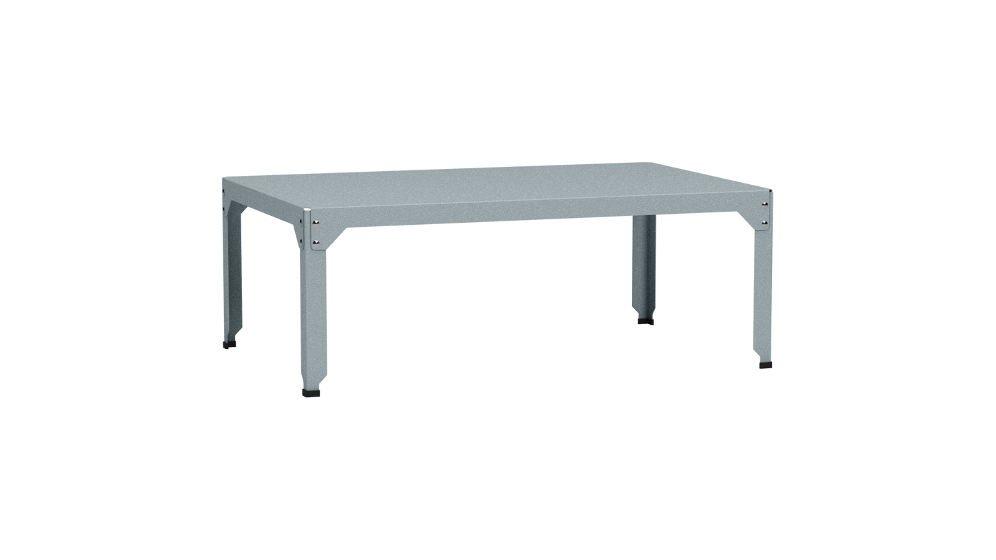 Table basse rectangulaire 121x79 cmDesign modulable en acier galvanisé Hegoa - MATIERE GRISE - La Maison MilanaiseTABLEBASSEHEGOA121CC1Nuage 00245cm