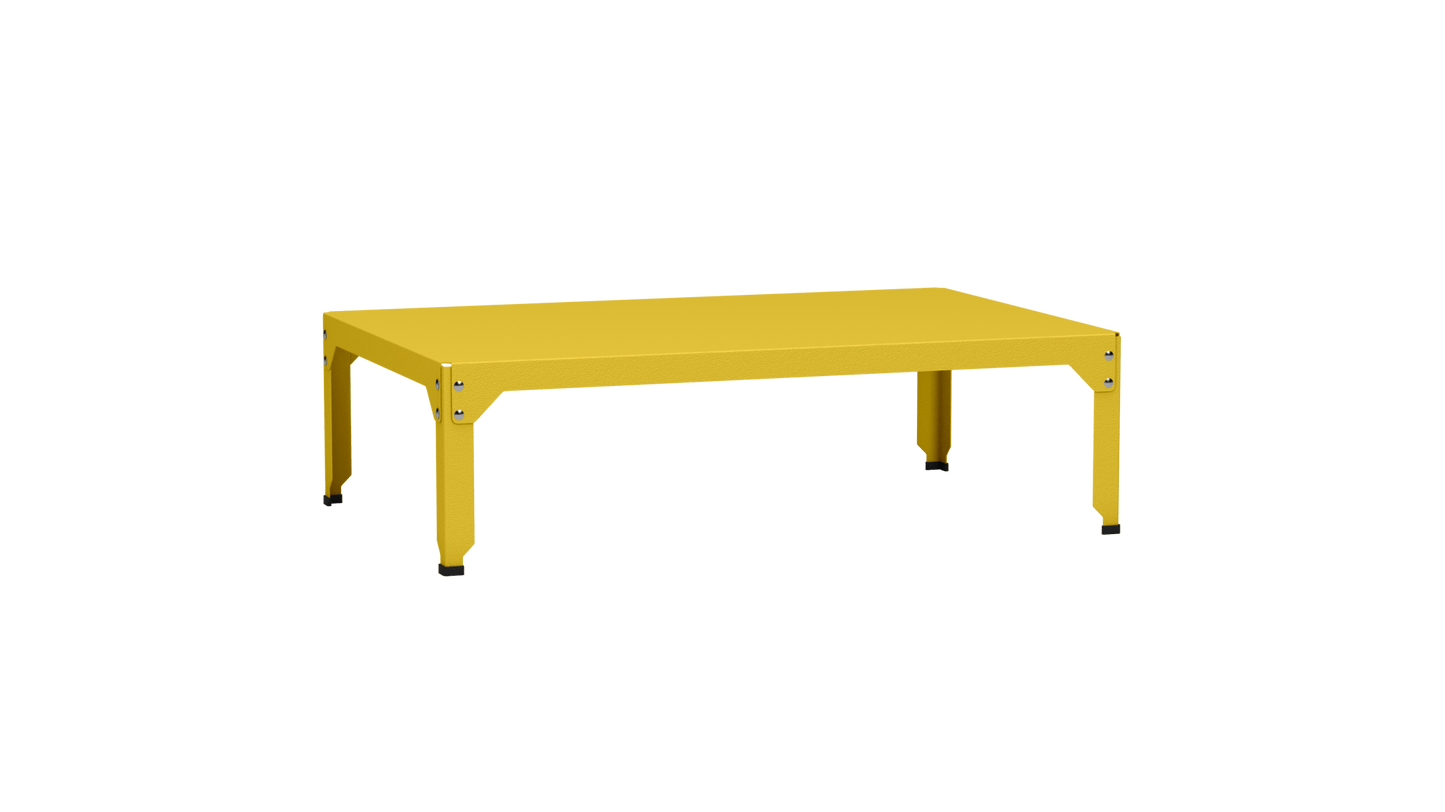 Table basse rectangulaire 121x79 cmDesign modulable en acier galvanisé Hegoa - MATIERE GRISE - La Maison MilanaiseTABLEBASSEHEGOA121TT1Poussin 01435cm
