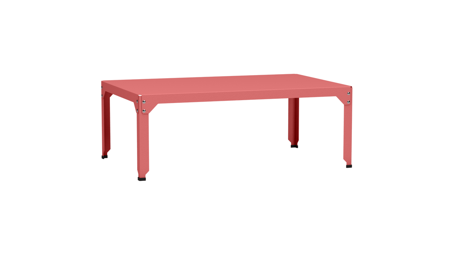 Table basse rectangulaire 121x79 cmDesign modulable en acier galvanisé Hegoa - MATIERE GRISE - La Maison MilanaiseTABLEBASSEHEGOA121RRPink Lady 16345cm
