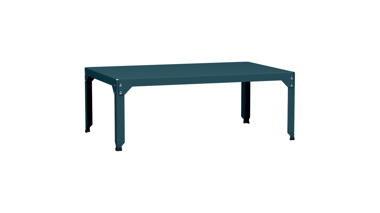 Table basse rectangulaire 121x79 cmDesign modulable en acier galvanisé Hegoa - MATIERE GRISE - La Maison MilanaiseTABLEBASSEHEGOA121XXHoule 11645cm
