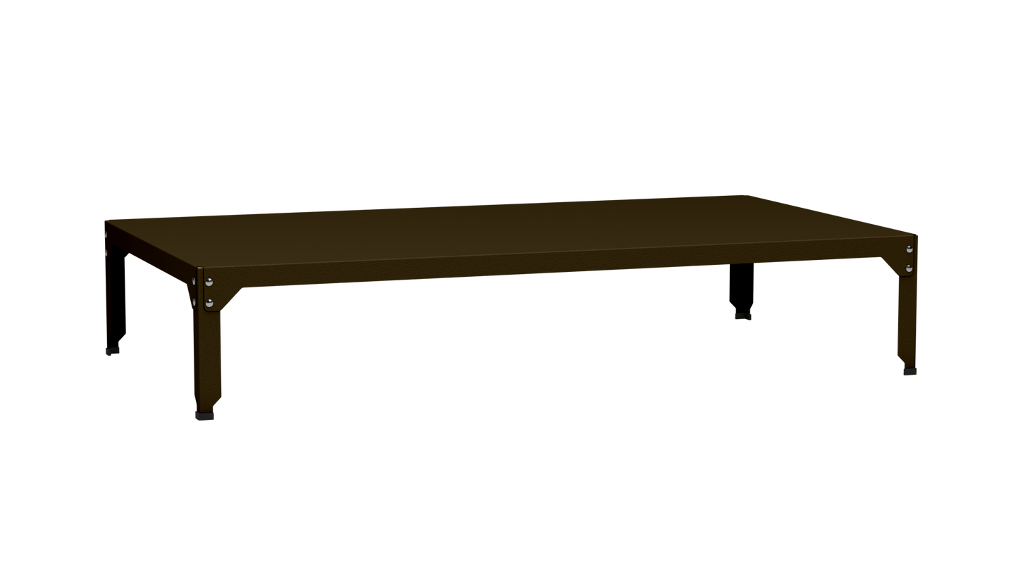 Table basse rectangulaire 180x100cm Design modulable en acier galvanisé Hegoa - MATIERE GRISE - La Maison MilanaiseTABLEBASSEHEGOA72kBronze 18135cm