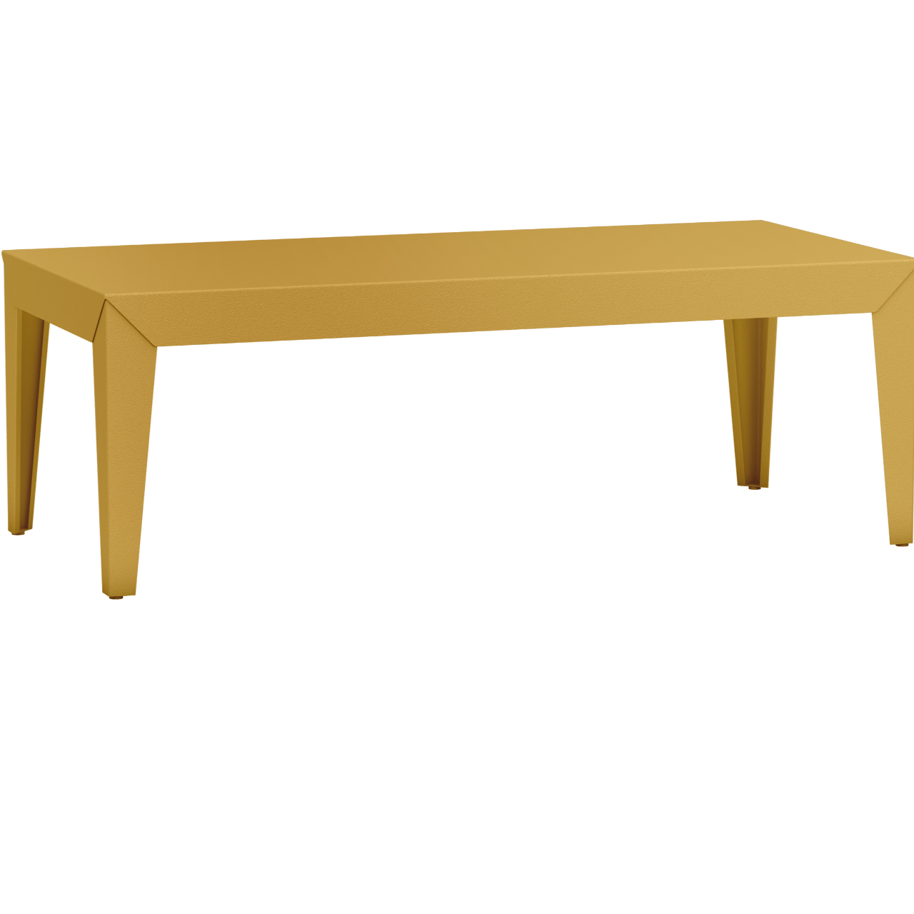 Table basse rectangulaire en aluminium 130cm Zef - MATIERE GRISE - La Maison MilanaiseFuselésLaiton 230