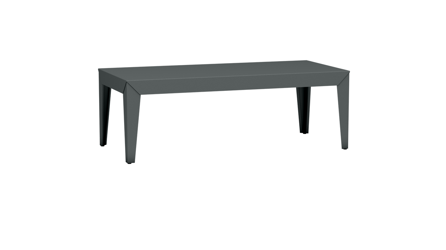 Table basse rectangulaire en aluminium 130cm Zef - MATIERE GRISE - La Maison MilanaiseFuselésOrage 221