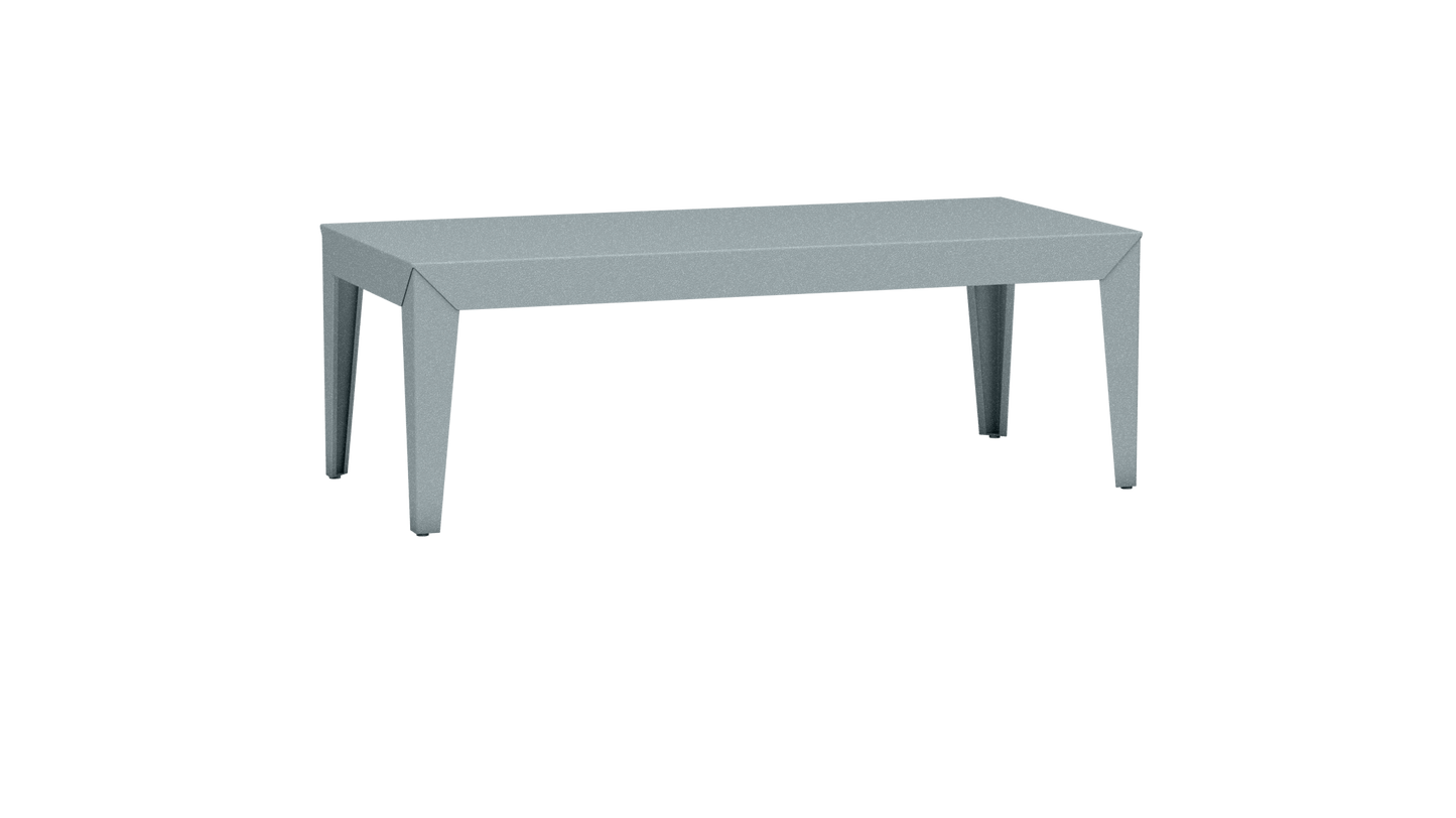 Table basse rectangulaire en aluminium 130cm Zef - MATIERE GRISE - La Maison MilanaiseFuselésNuage 002