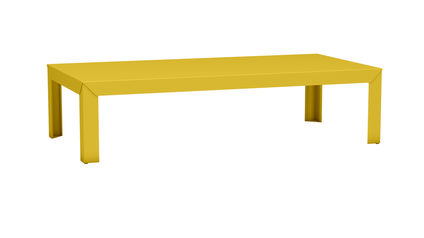 Table basse rectangulaire en aluminium 180cm Zef - MATIERE GRISE - La Maison MilanaiseDroitsPoussin 014