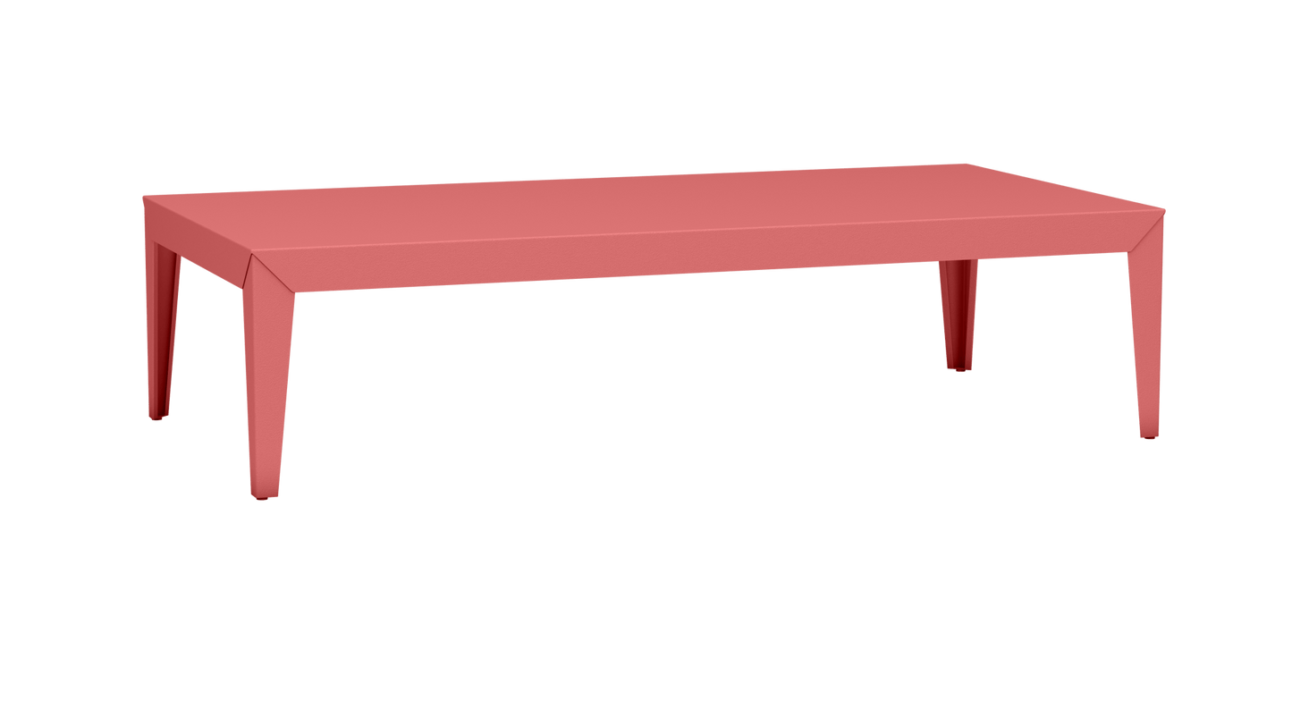 Table basse rectangulaire en aluminium 180cm Zef - MATIERE GRISE - La Maison MilanaiseFuselésPink Lady 163