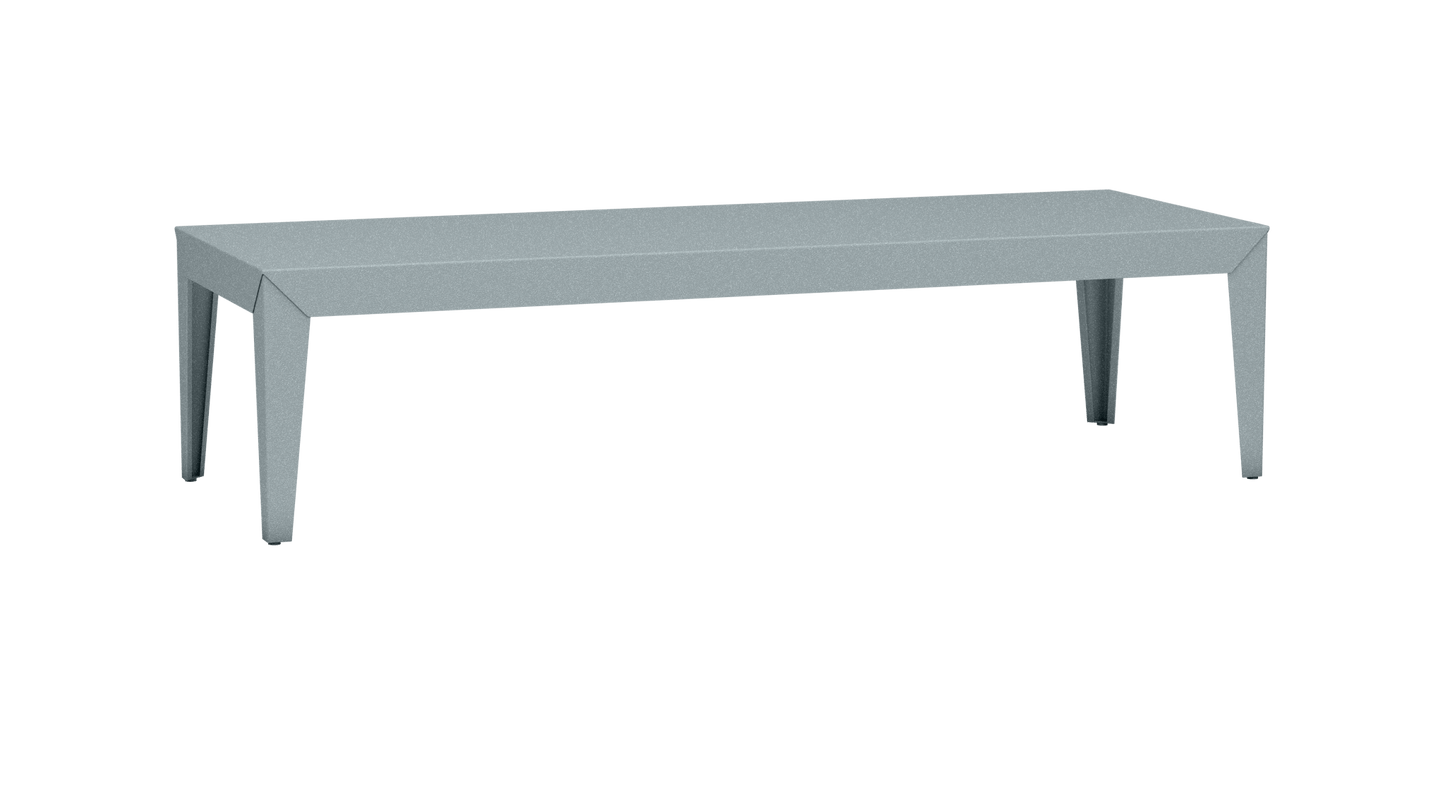 Table basse rectangulaire en aluminium 180cm Zef - MATIERE GRISE - La Maison MilanaiseFuselésNuage 002