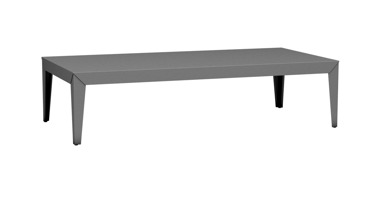 Table basse rectangulaire en aluminium 180cm Zef - MATIERE GRISE - La Maison MilanaiseFuselésBrut Vernis Brillant 020