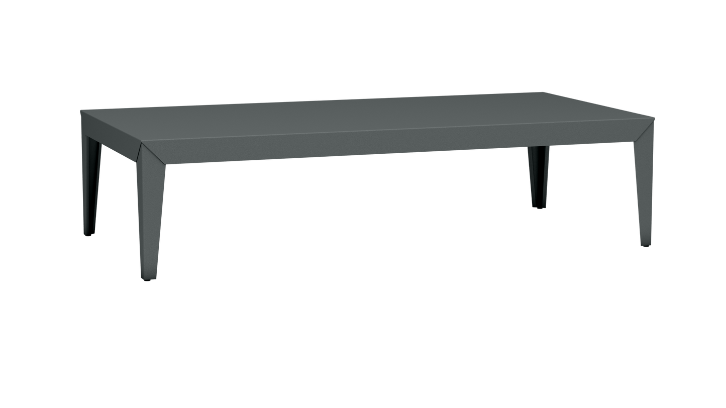 Table basse rectangulaire en aluminium 180cm Zef - MATIERE GRISE - La Maison MilanaiseFuselésOrage 221