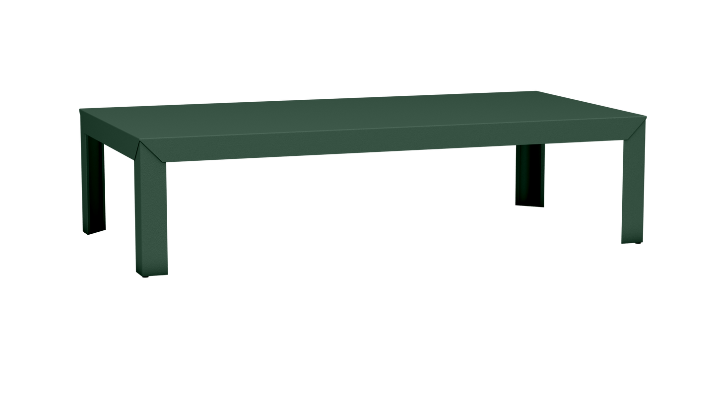 Table basse rectangulaire en aluminium 180cm Zef - MATIERE GRISE - La Maison MilanaiseDroitsOlive 121