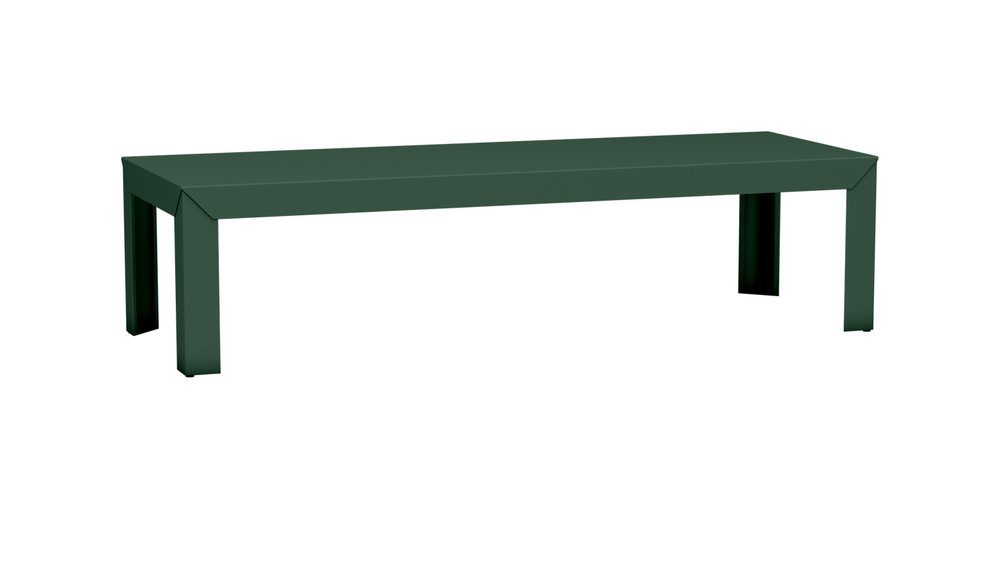 Table basse rectangulaire en aluminium 180cm Zef - MATIERE GRISE - La Maison MilanaiseDroitsOlive 121