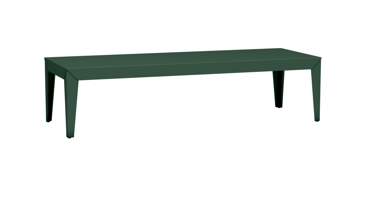 Table basse rectangulaire en aluminium 180cm Zef - MATIERE GRISE - La Maison MilanaiseFuselésOlive 121