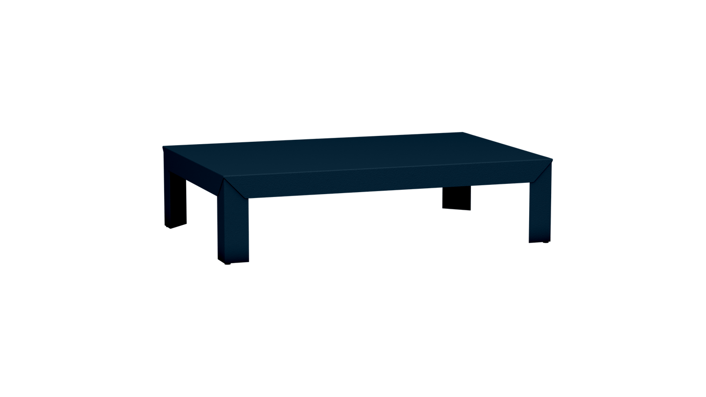 Table basse rectangulaire en métal 120cm Zef - MATIERE GRISE - La Maison MilanaiseDenim 007Intérieur