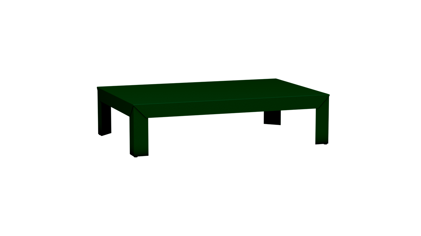 Table basse rectangulaire en métal 120cm Zef - MATIERE GRISE - La Maison MilanaiseCanopée 124Intérieur