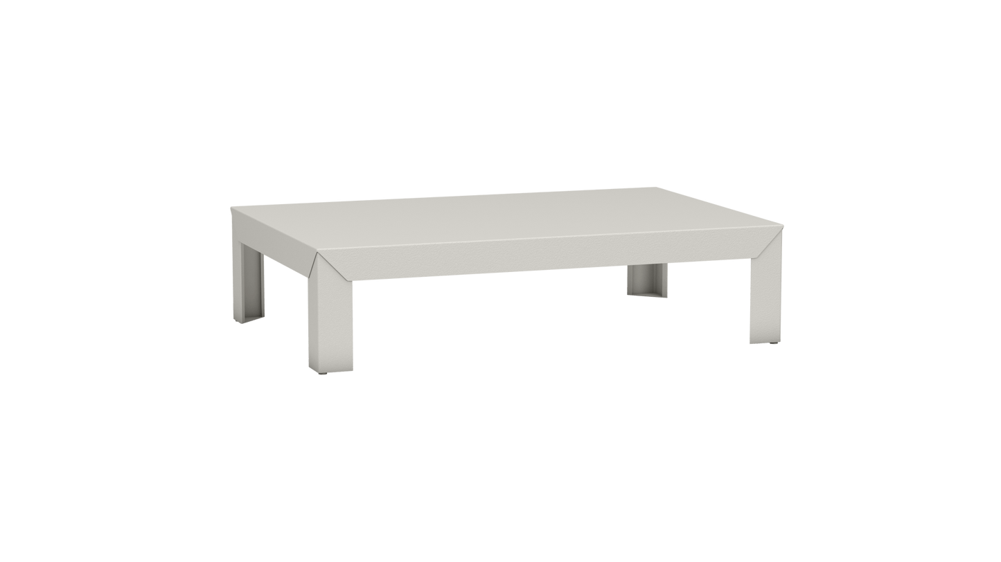 Table basse rectangulaire en métal 120cm Zef - MATIERE GRISE - La Maison MilanaiseCraie 023Intérieur