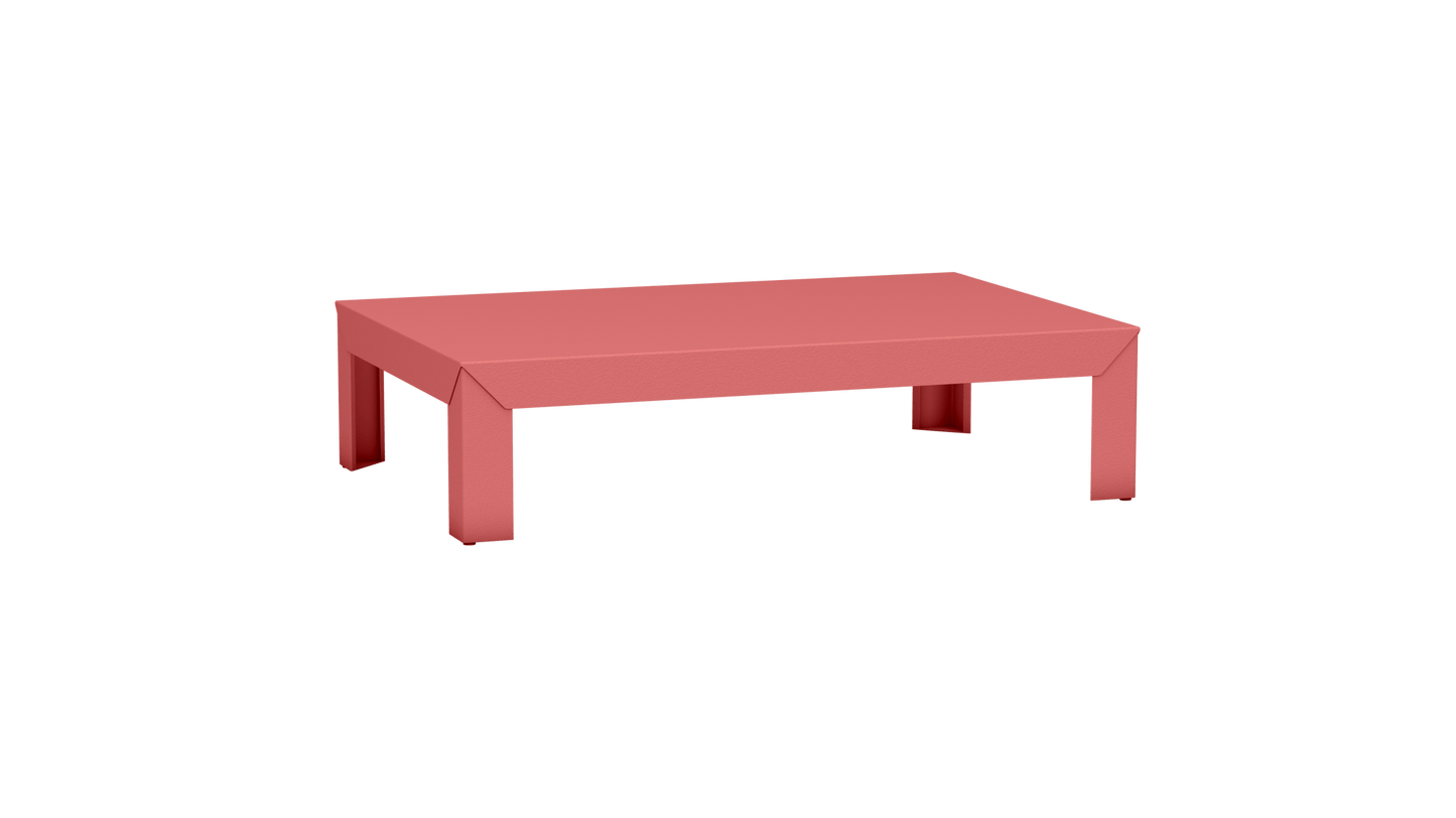 Table basse rectangulaire en métal 120cm Zef - MATIERE GRISE - La Maison MilanaisePink Lady 163Intérieur