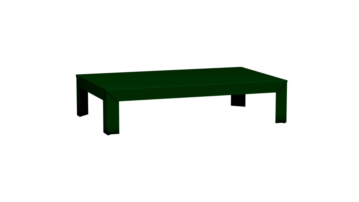 Table basse rectangulaire en métal 130cm Zef - MATIERE GRISE - La Maison MilanaiseCanopée 124Intérieur