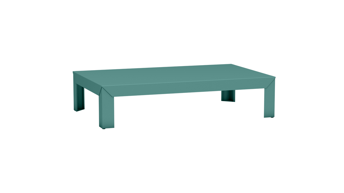 Table basse rectangulaire en métal 130cm Zef - MATIERE GRISE - La Maison MilanaiseCeladon 006Intérieur
