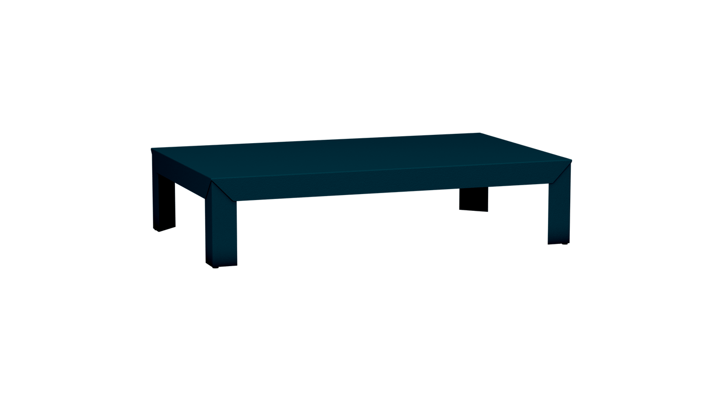 Table basse rectangulaire en métal 130cm Zef - MATIERE GRISE - La Maison MilanaiseCanard 115Intérieur