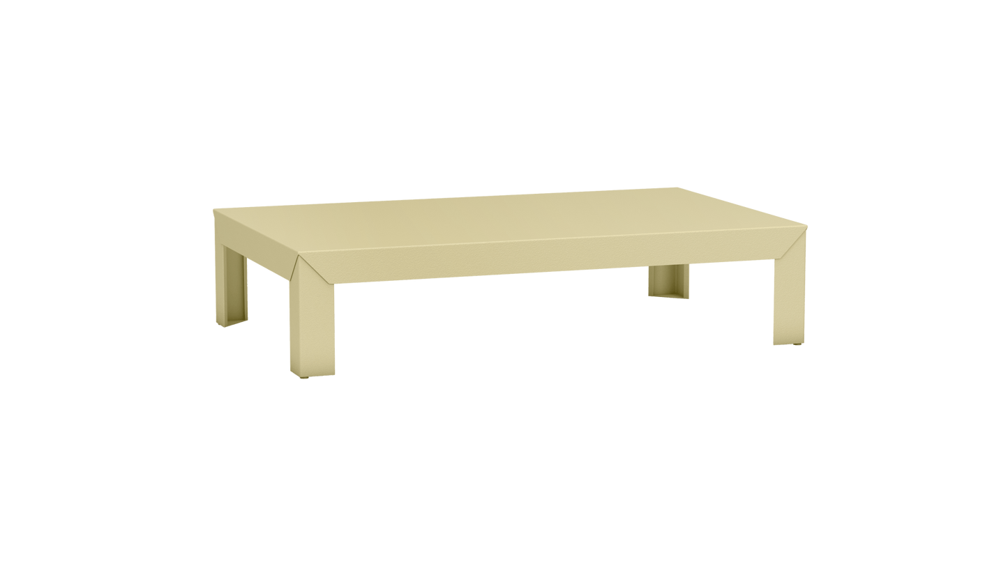 Table basse rectangulaire en métal 130cm Zef - MATIERE GRISE - La Maison MilanaiseChampagne 231Intérieur