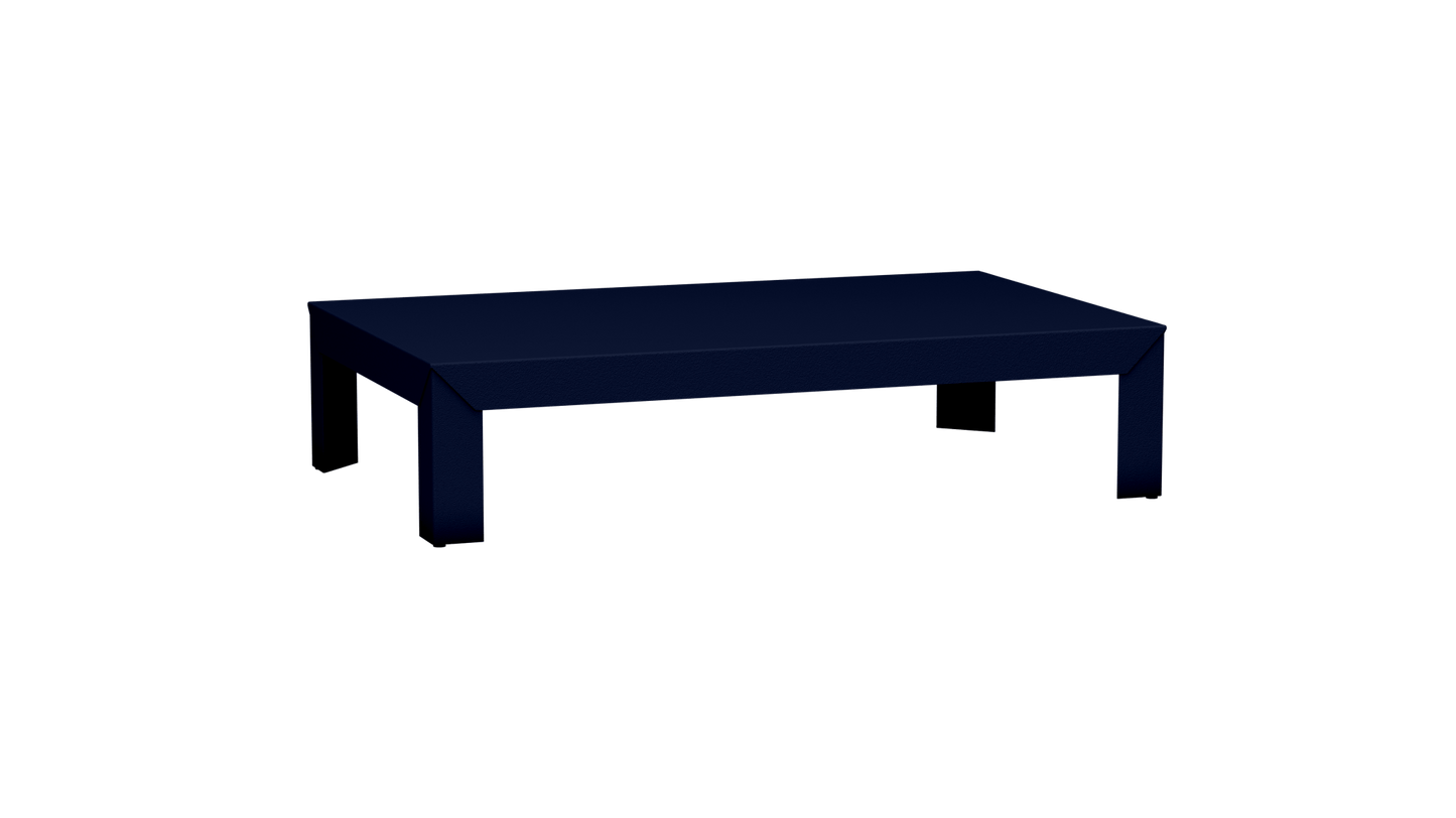 Table basse rectangulaire en métal 130cm Zef - MATIERE GRISE - La Maison MilanaiseNuit 114Intérieur