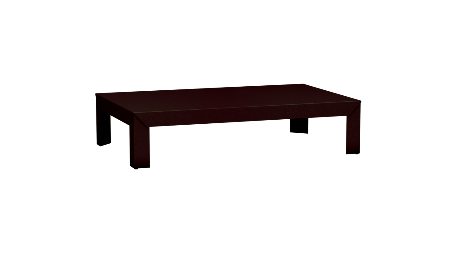 Table basse rectangulaire en métal 130cm Zef - MATIERE GRISE - La Maison MilanaiseViolet de Mars 171Intérieur