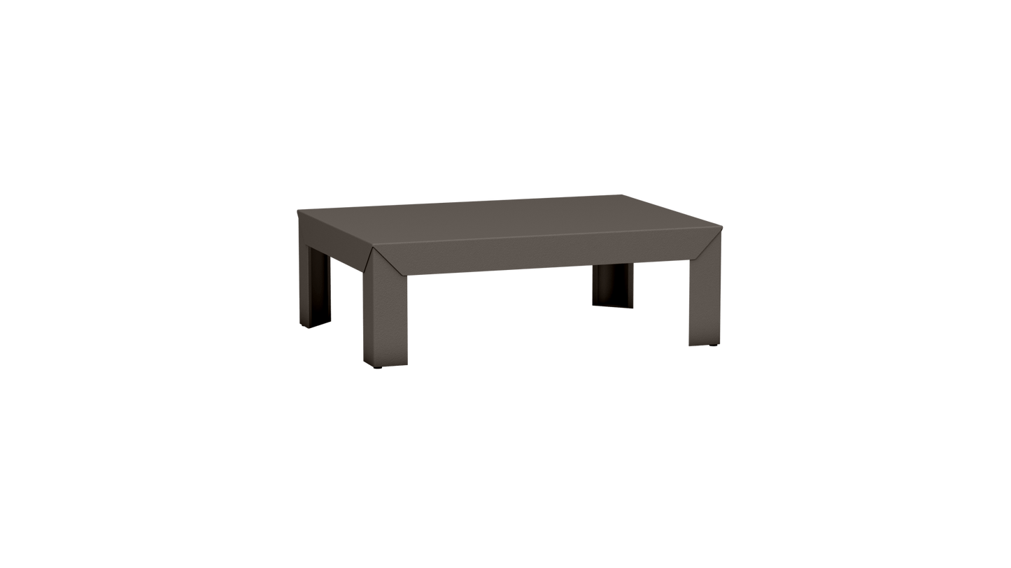 Table basse rectangulaire en métal 90cm Zef - MATIERE GRISE - La Maison MilanaiseOrange givré 144Intérieur