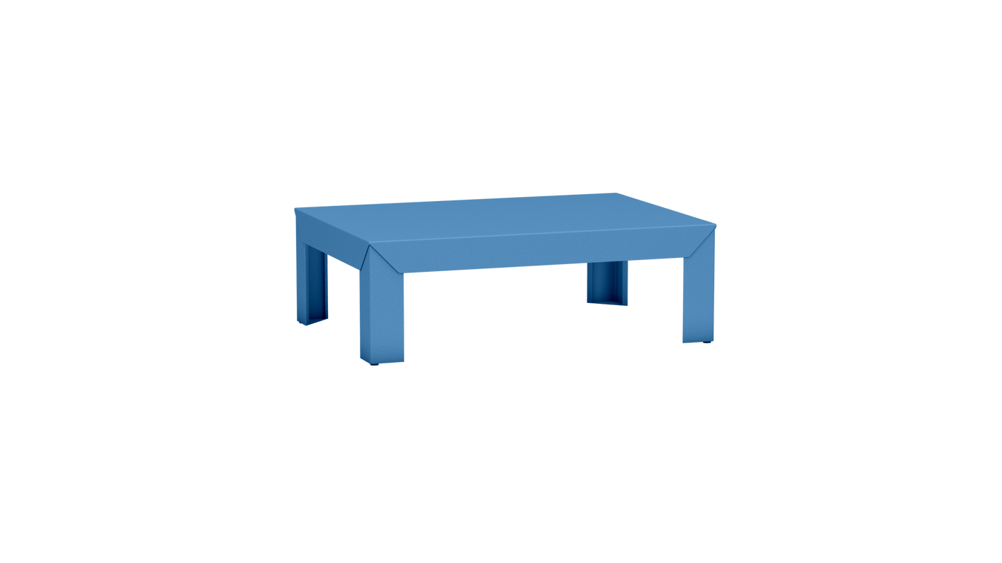 Table basse rectangulaire en métal 90cm Zef - MATIERE GRISE - La Maison MilanaiseAzur 111Intérieur