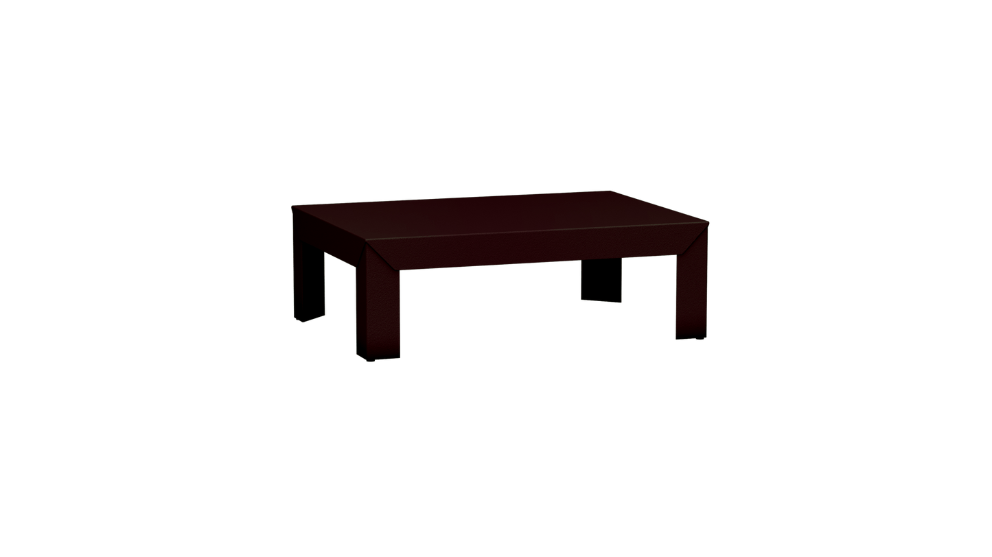 Table basse rectangulaire en métal 90cm Zef - MATIERE GRISE - La Maison MilanaiseOrange givré 144Intérieur
