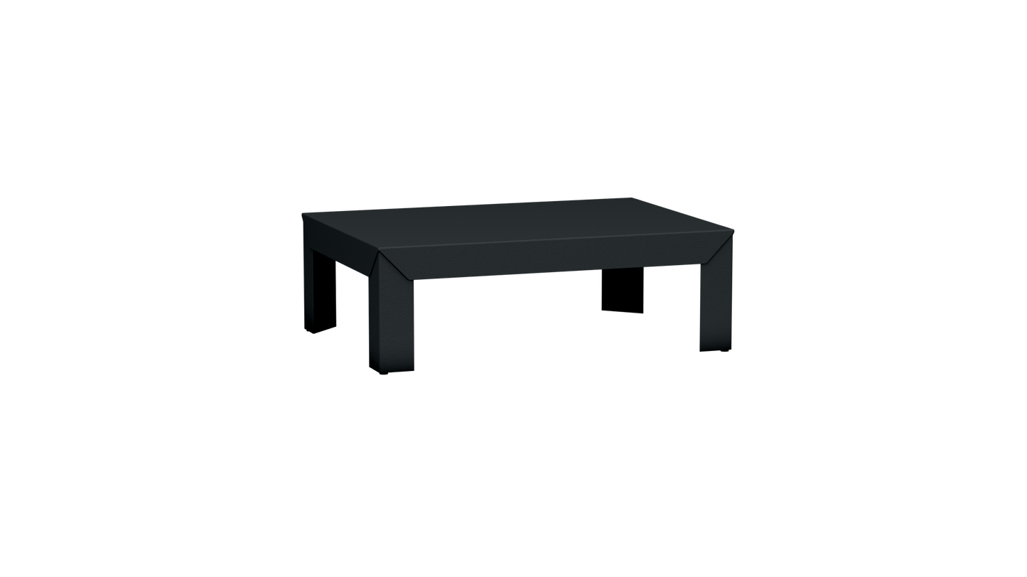 Table basse rectangulaire en métal 90cm Zef - MATIERE GRISE - La Maison MilanaiseOrange givré 144Intérieur