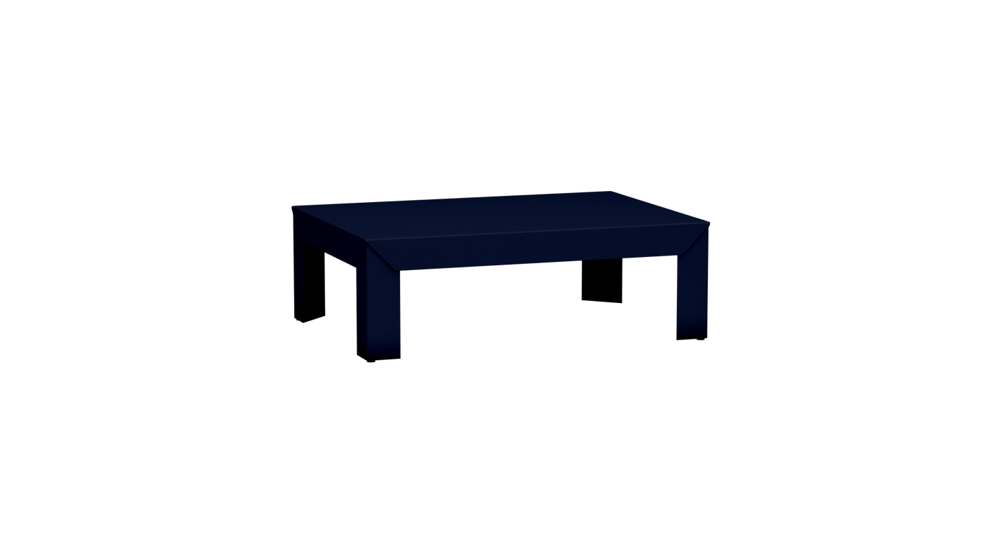 Table basse rectangulaire en métal 90cm Zef - MATIERE GRISE - La Maison MilanaiseNuit 114Intérieur