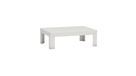 Table basse rectangulaire en métal 90cm Zef - MATIERE GRISE - La Maison MilanaiseBlanc 001Intérieur