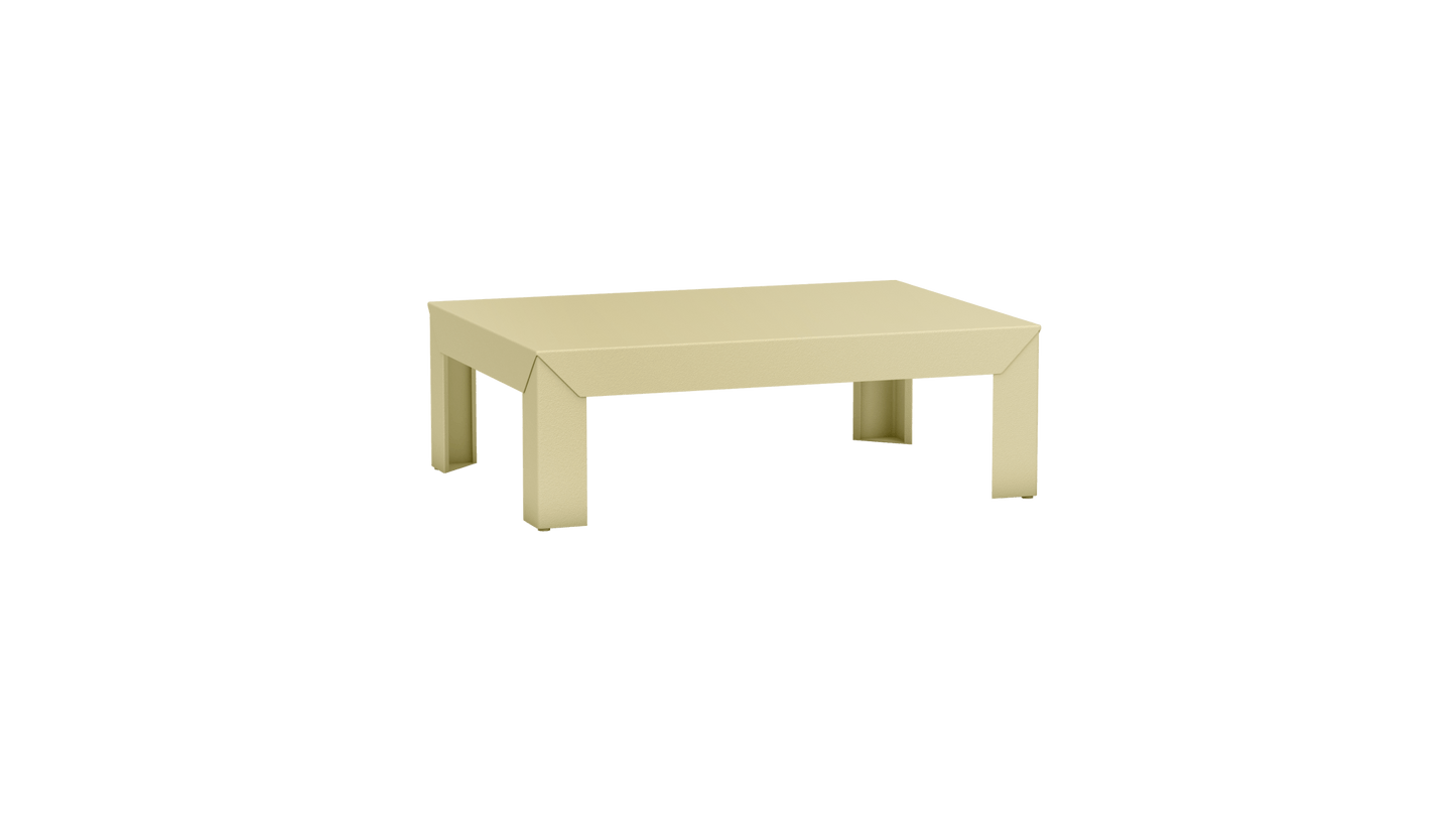Table basse rectangulaire en métal 90cm Zef - MATIERE GRISE - La Maison MilanaiseOrange givré 144Intérieur