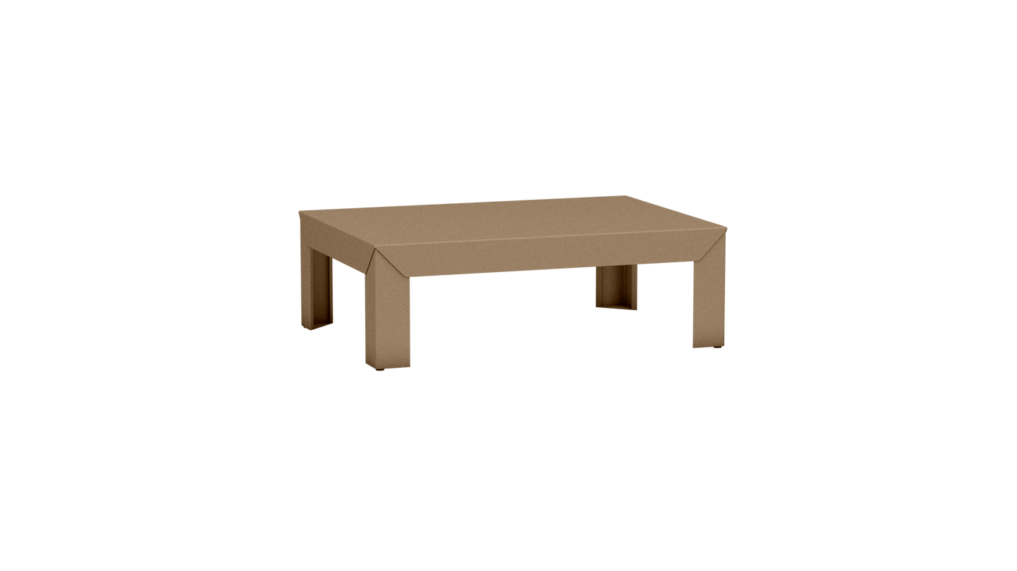 Table basse rectangulaire en métal 90cm Zef - MATIERE GRISE - La Maison MilanaiseSable 018Intérieur