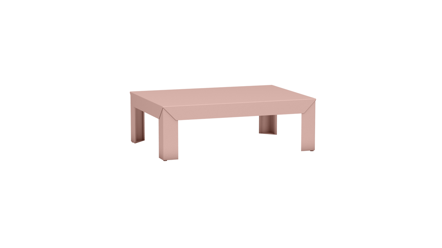 Table basse rectangulaire en métal 90cm Zef - MATIERE GRISE - La Maison MilanaiseOrange givré 144Intérieur