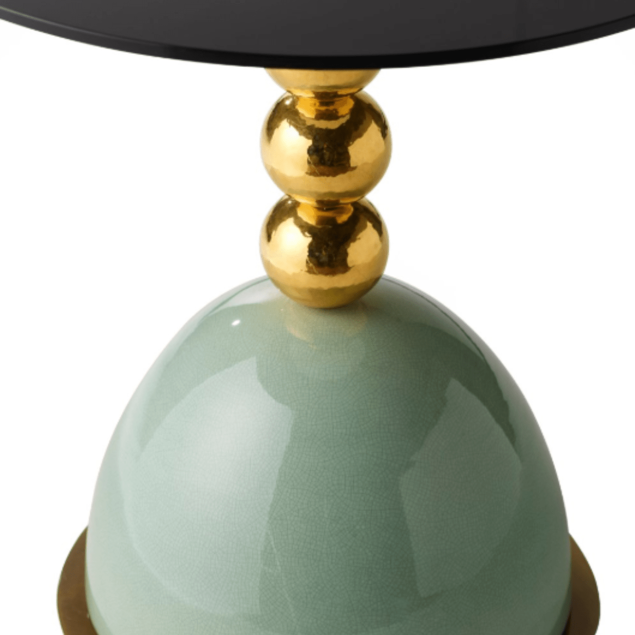 Table basse ronde en verre et céramique Pins - MARIONI - La Maison Milanaise02928