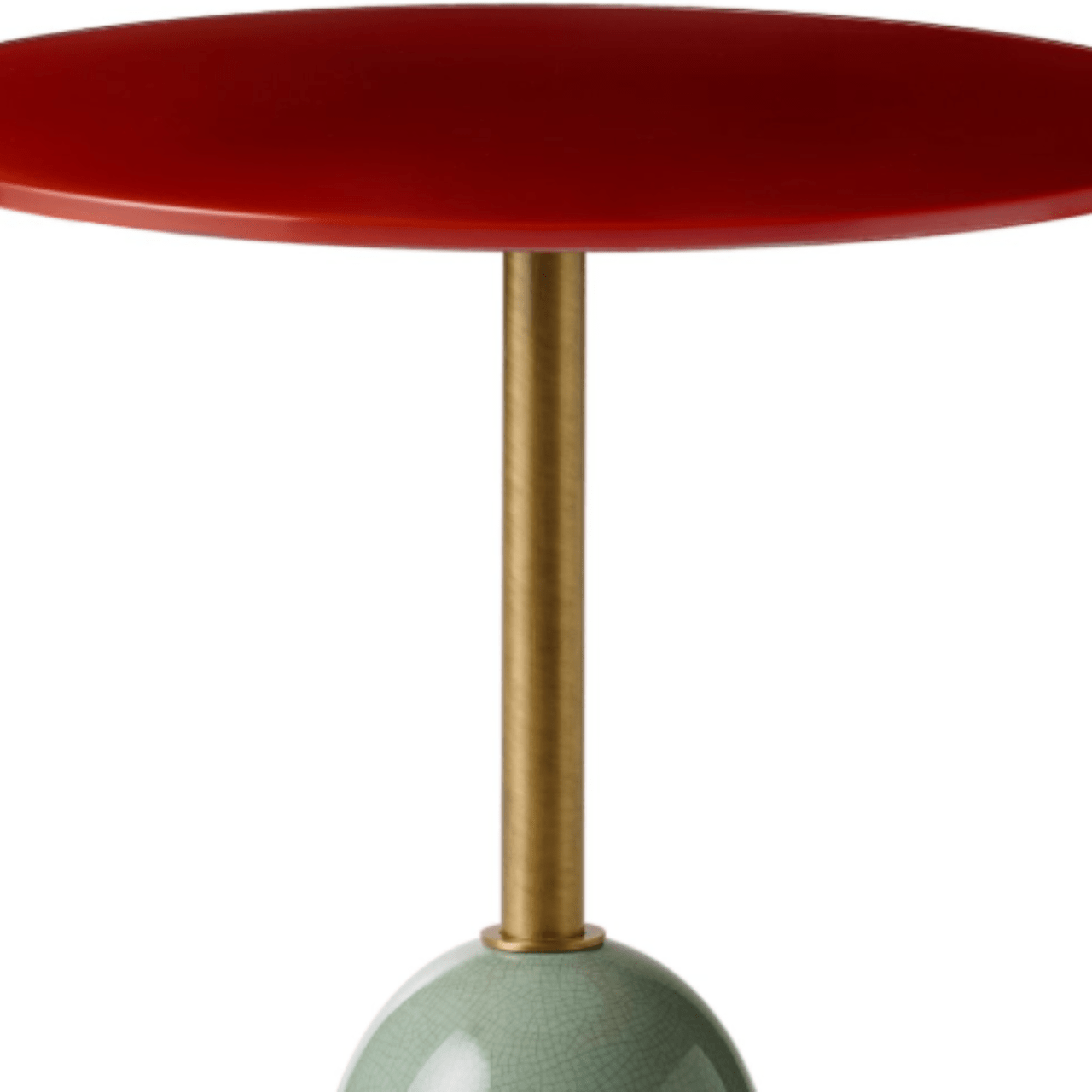 Table basse ronde en verre et céramique Pins - MARIONI - La Maison Milanaise02926