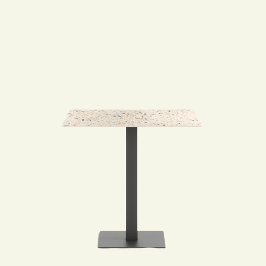 Table BISTROT – Métal noir ou céramique Venice Ivory – IMPERIAL LINE - La Maison MilanaiseBISTROT - 5Ceramic Venice Ivory60x60cm