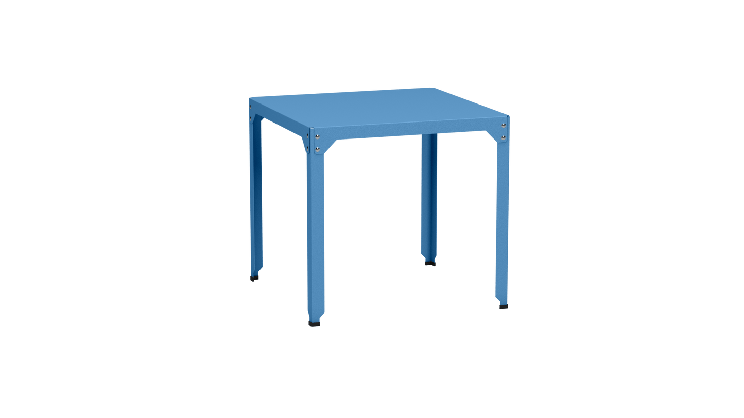 Table carrée en acier galvanisé 79cm Hegoa - MATIERE GRISE - La Maison MilanaiseTABLECARRE79HEGOAAzur 111Sans roulettes