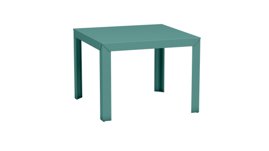 Table carrée en aluminium 100cm Zef - MATIERE GRISE - La Maison MilanaiseCeladon 006Droits