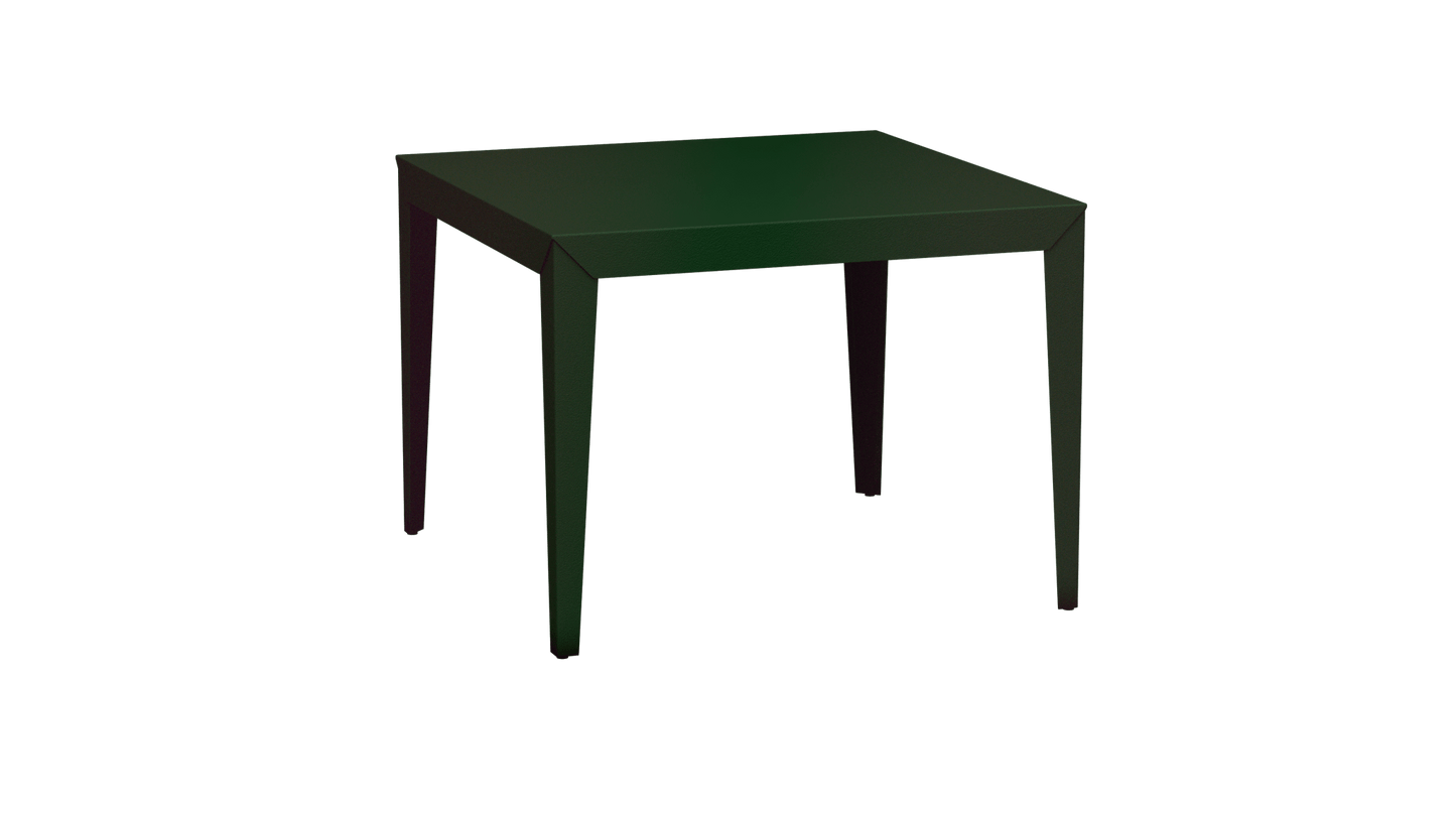 Table carrée en aluminium 100cm Zef - MATIERE GRISE - La Maison MilanaiseJekyll 123Fuselés