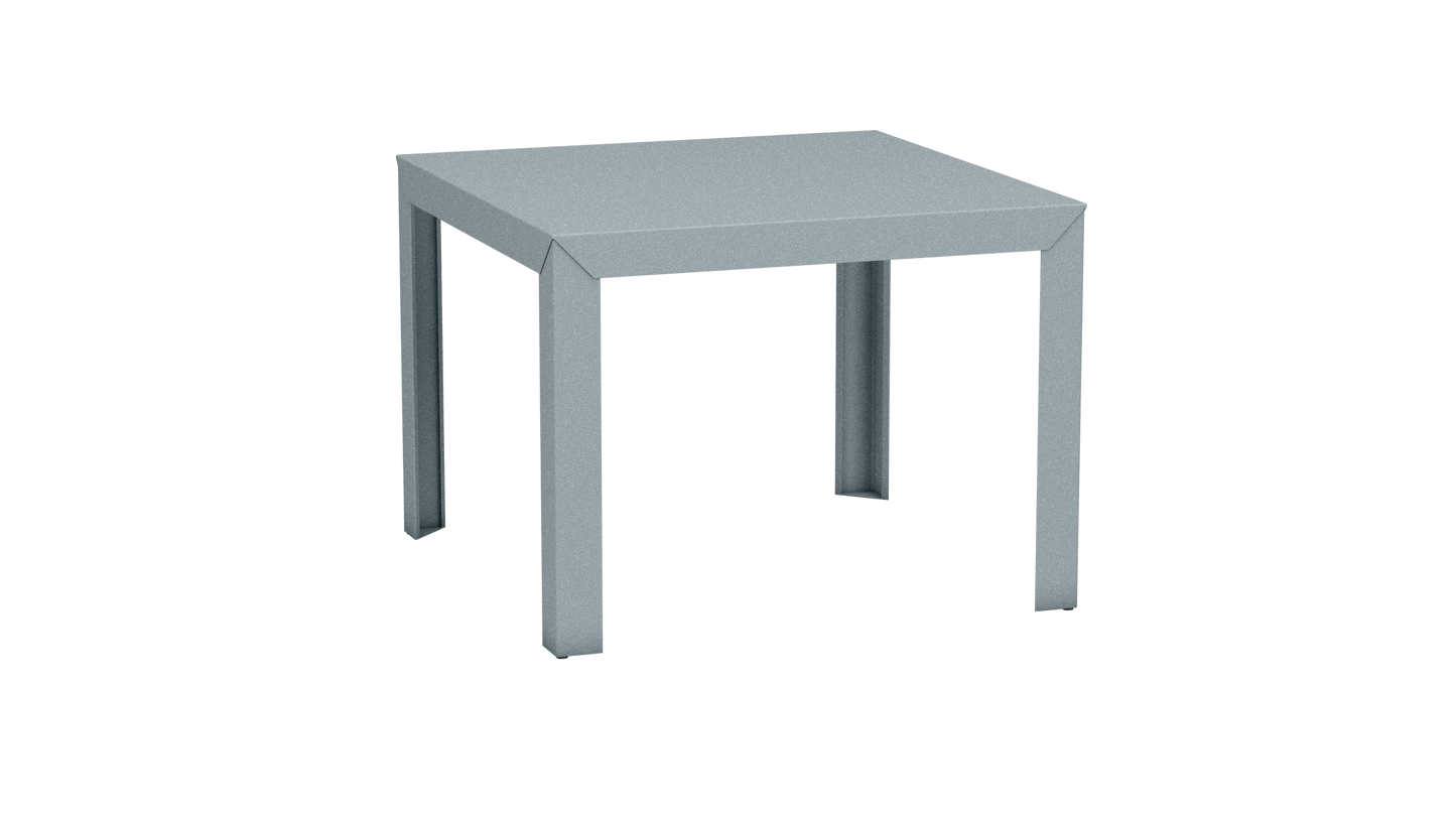 Table carrée en aluminium 100cm Zef - MATIERE GRISE - La Maison MilanaiseNuage 002Droits